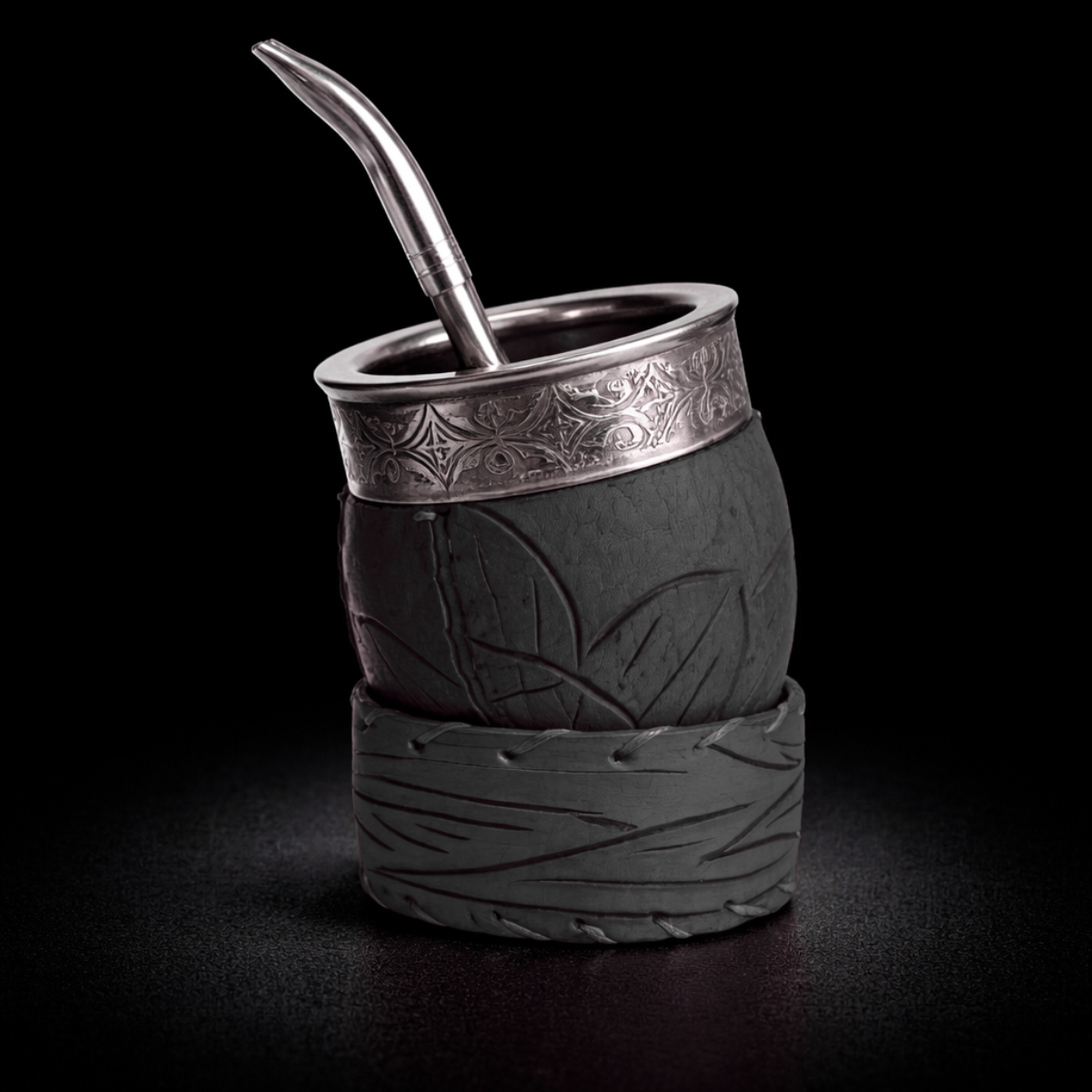 Mate Imperial Criollo Acero Inox  + Bombilla Pico Loro